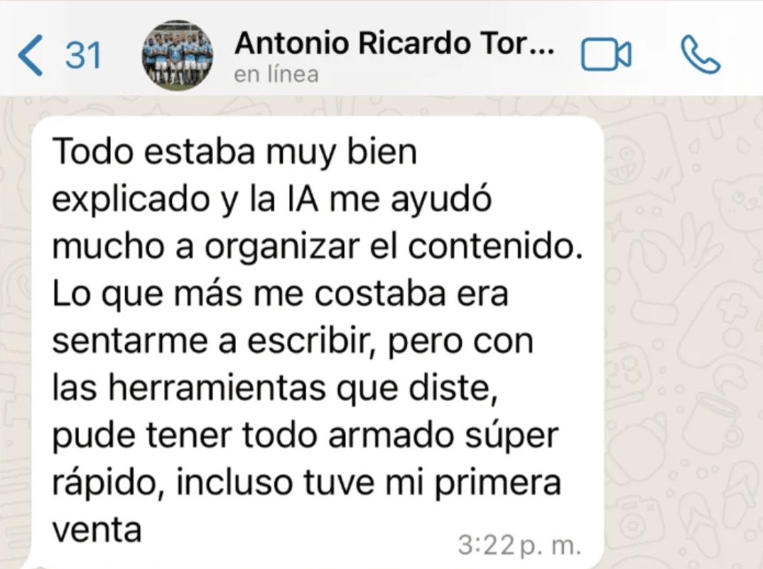 Captura resultado alumno 4