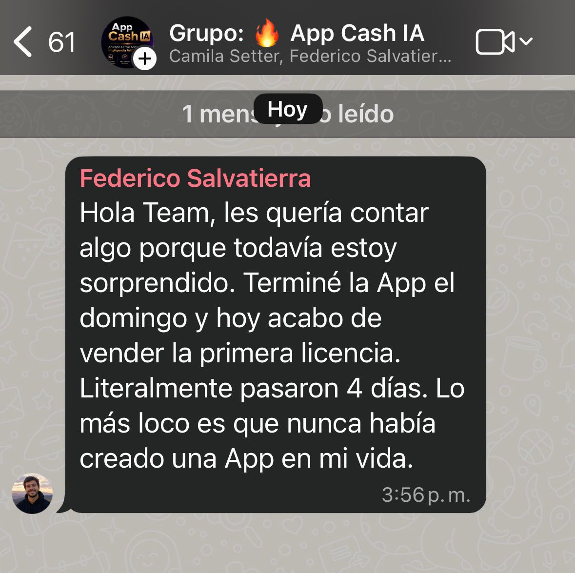 Captura resultado alumno 2
